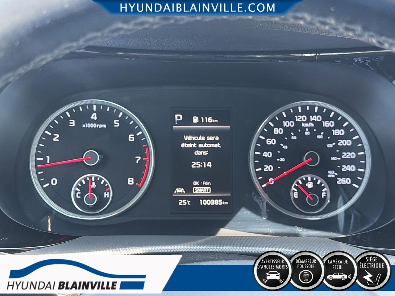 Kia K5 2021 Noir Blainville - photo #11