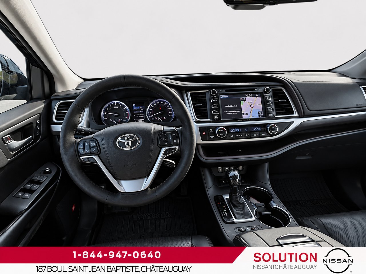 Toyota Highlander Limited TI 2019 Noir Châteauguay - photo #17