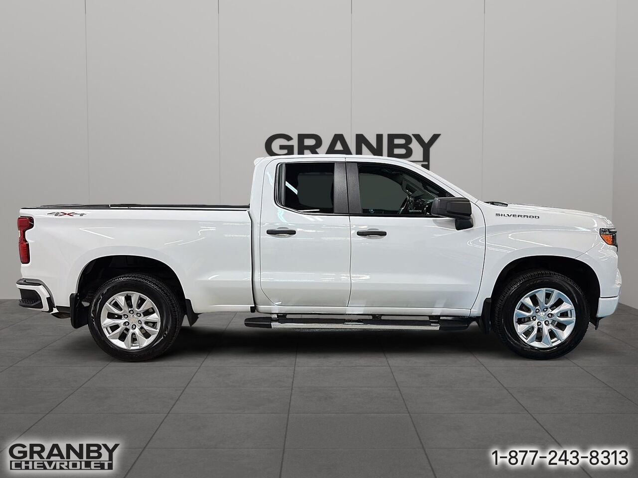 2022 Chevrolet Silverado 1500 Custom cab double boite 6.6 | G3876 Granby - photo #3