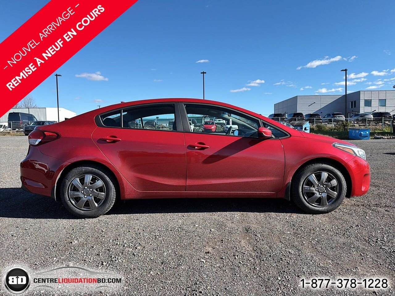 2018 Kia Forte LX+ BA | BD0469 Red Granby - photo #4