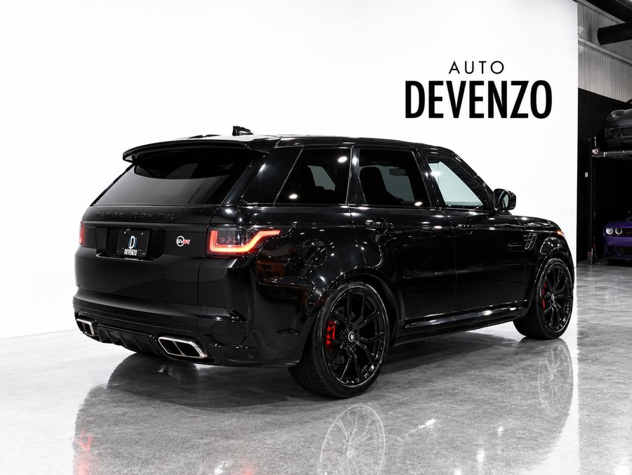 Land Rover Range Rover Sport SVR V8 Supercharged 2019 Noir