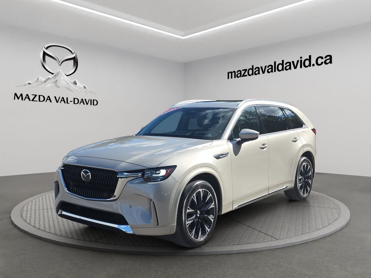 2026 Mazda CX-90 MHEV Signature TI Platinum Quartz Metallic Val-David - photo #1