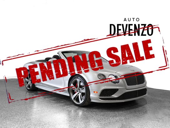2017 Bentley Continental 2017 Silver