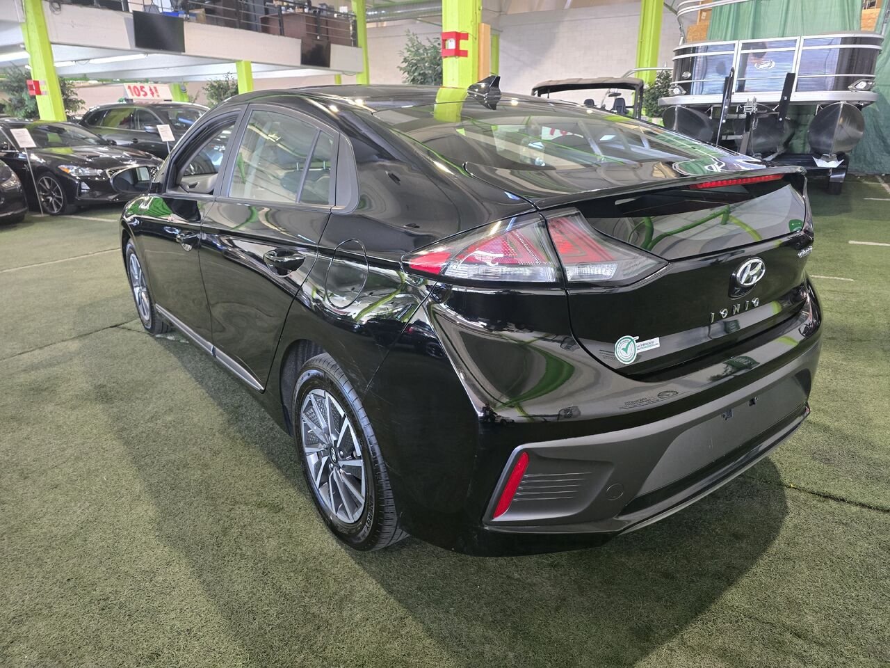 2021 Hyundai Ioniq Electric Black  - photo #3