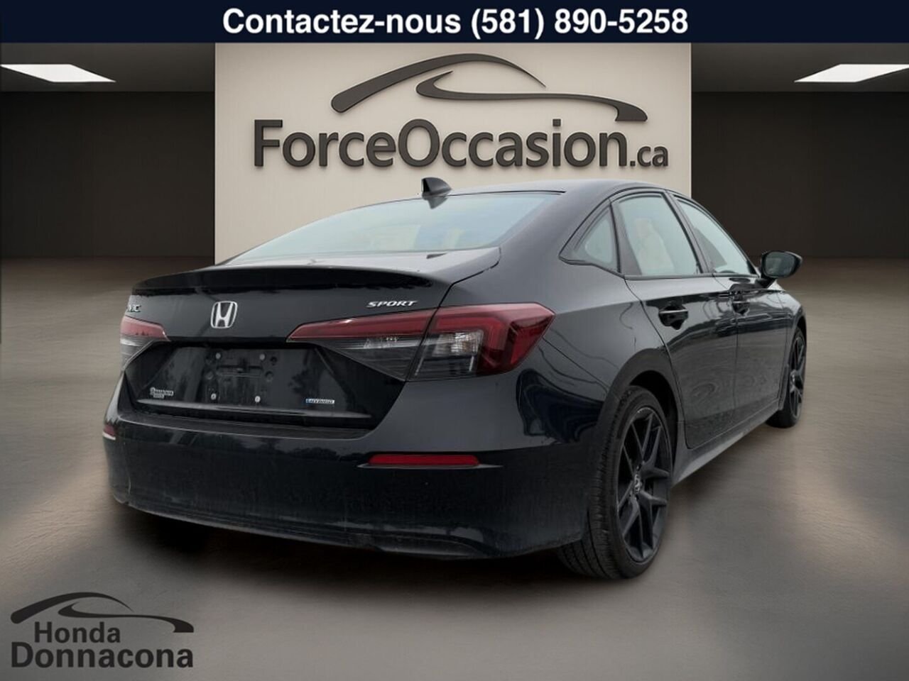 2025 Honda Civic Sedan Black  - photo #4