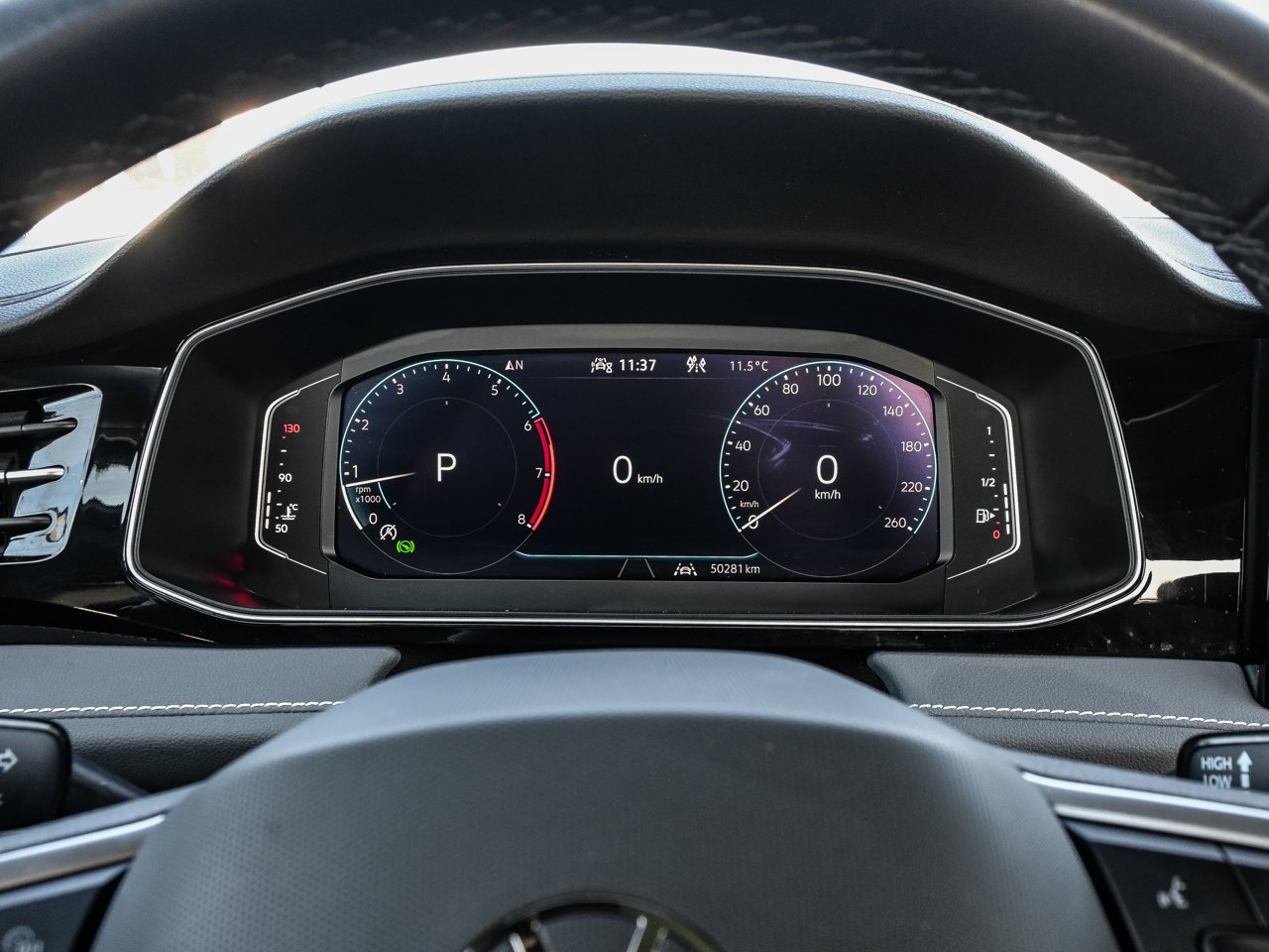2025 Volkswagen Jetta Comfortline Auto Black Sherwood Park - photo #22
