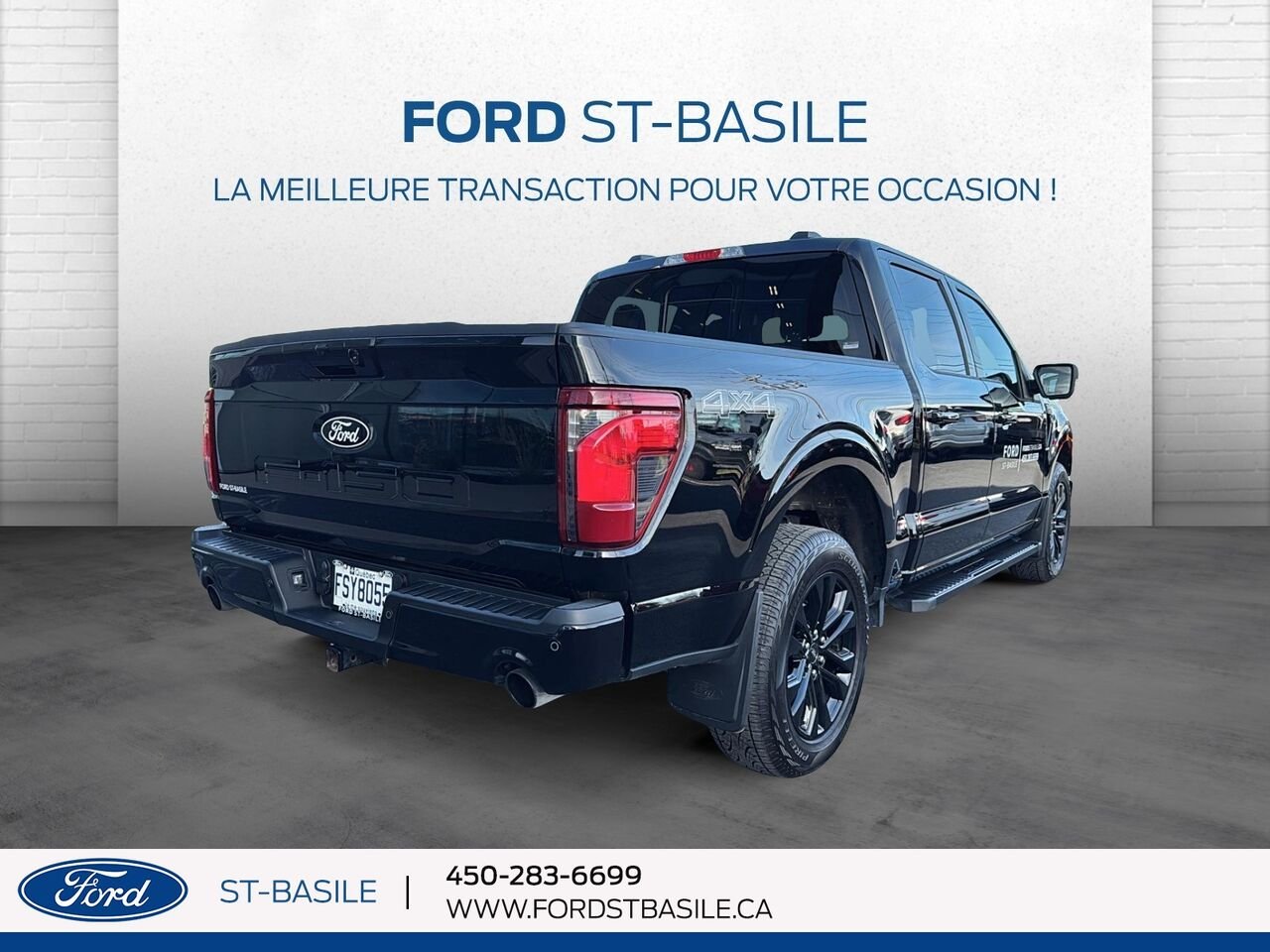 2025 Ford F-150 Black Saint-Basile-le-Grand - photo #8