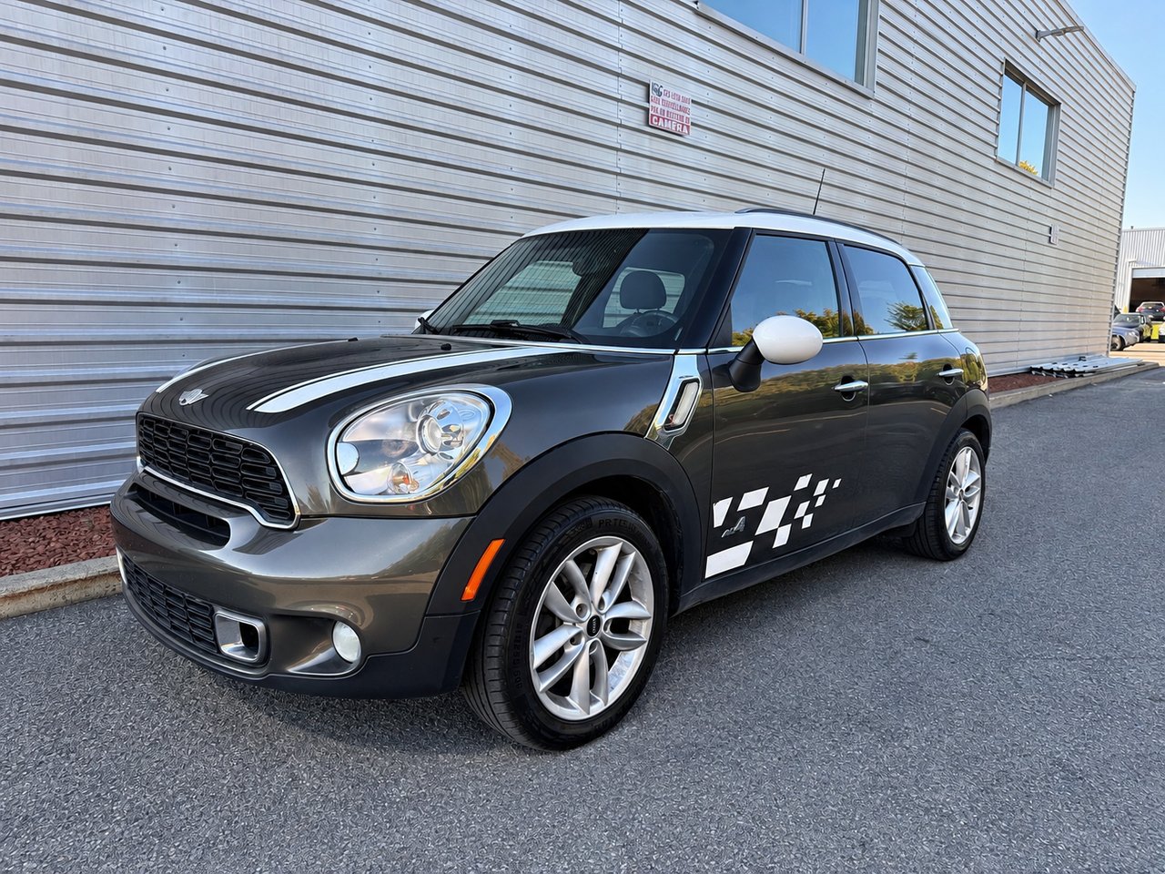 MINI Cooper Countryman S ALL4 2013 Gris Châteauguay - photo #2