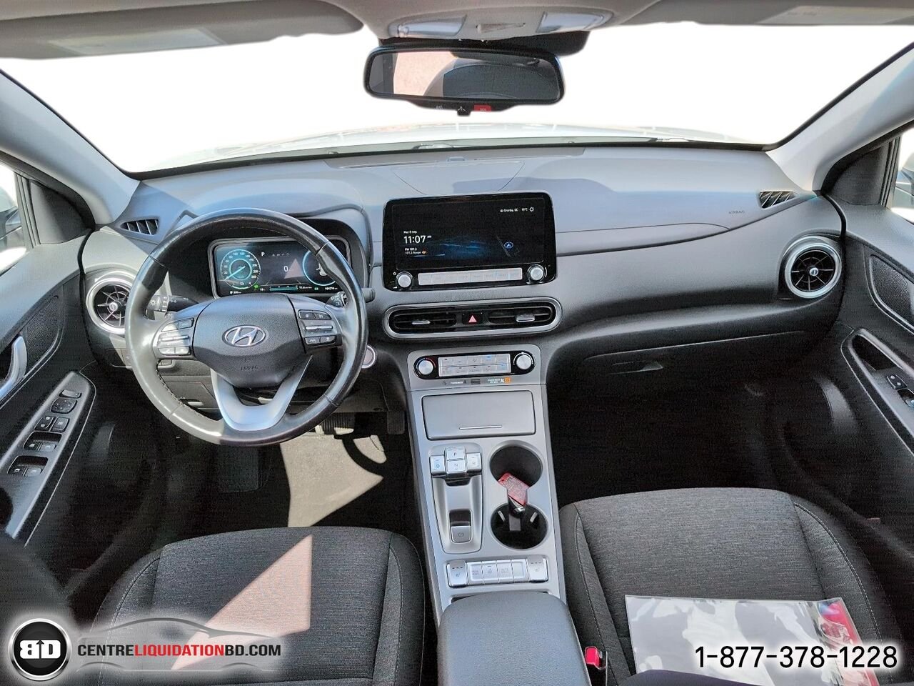 Hyundai Kona électrique Preferred | BD0394 2023 Gris Granby - photo #15