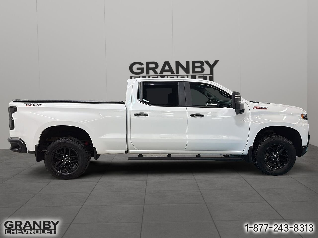 Chevrolet Silverado 1500 LTD LT Trail Boss cabine multiplace 4RM 157 po | G3735 2022 Blanc Granby - photo #3