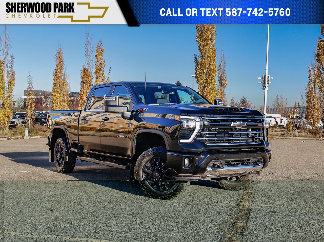 2025 Chevrolet Silverado 3500HD 4WD Crew Cab 159 LT Black Sherwood Park - photo #0