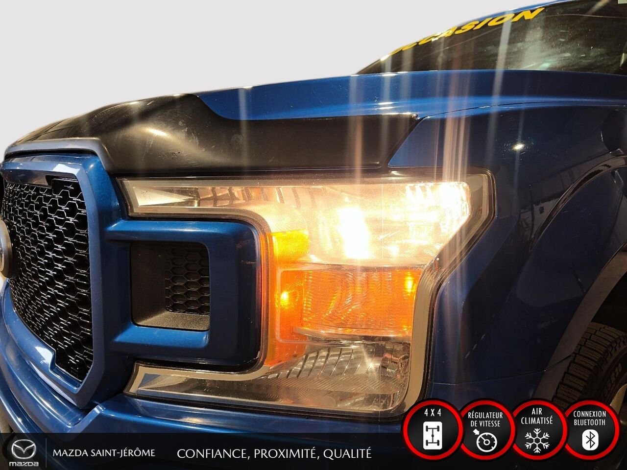2019 Ford F-150 XL SPORT | JAMAIS ACCIDENTÉ | 2.7L ECOBOOST | 4X4 | SUPERCREW | ENSEMBLE REMORQUAGE Blue Saint-Jérôme - photo #1