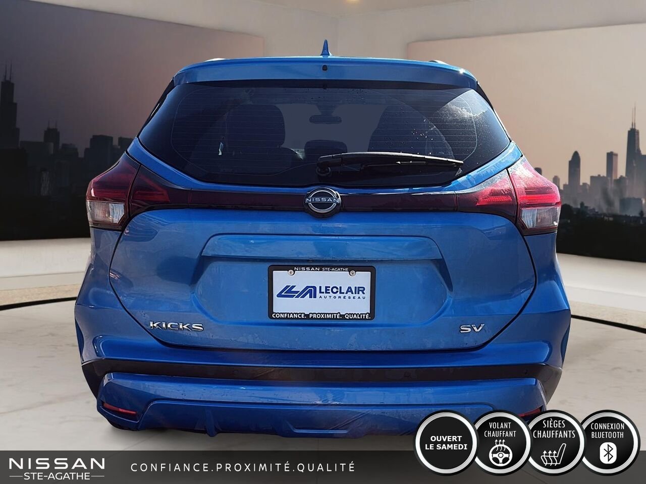 Nissan Kicks 2024 Bleu Ste-Agathe des Monts - photo #3