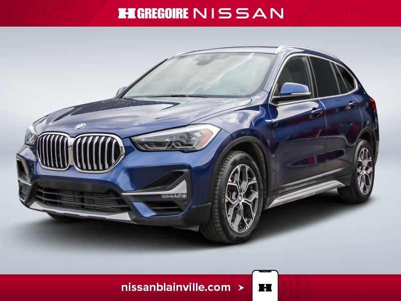 BMW X1 xDrive28i AWD CUIR-TOIT-CARPLAY-SIEGE CHAUFFANT 2020 Bleu