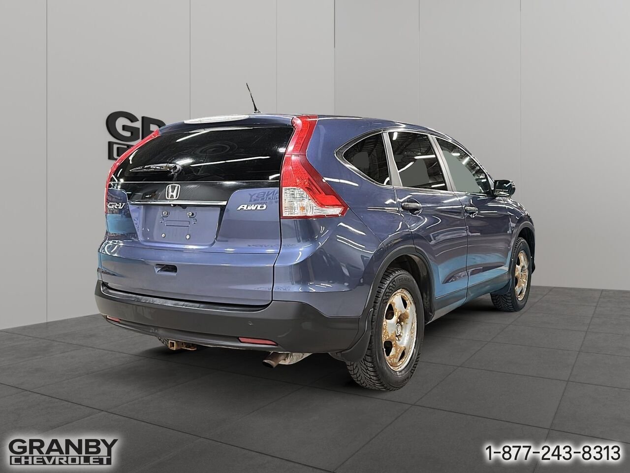 Honda CR-V LX | 26-0326A 2014 Bleu Granby - photo #4