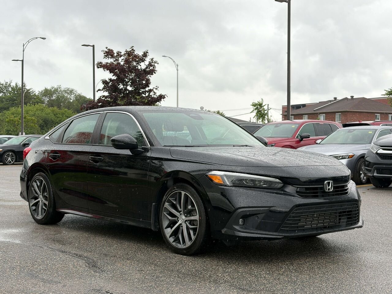 Honda Civic Touring 2023 Noir Gatineau - photo #6