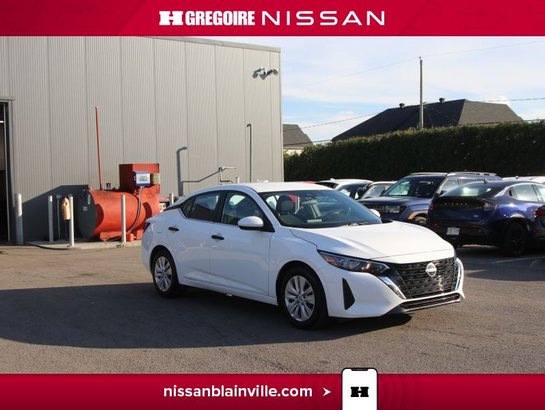 Nissan Sentra S Plus ÉCONOMIQUE 1 PROPRIO À PARTIR DE 2,99% 2024 Blanc