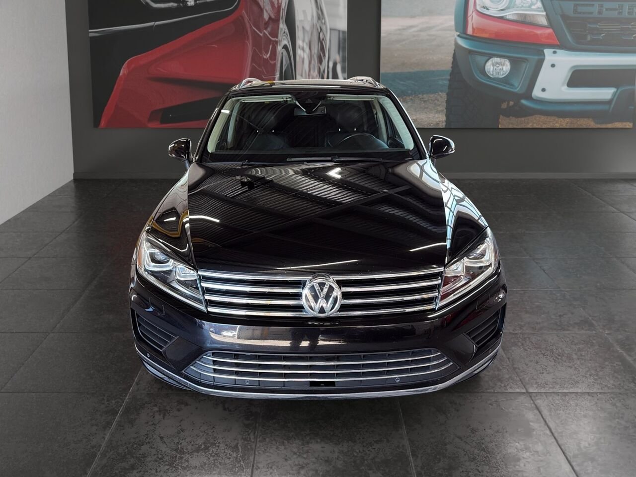 2015 VOLKSWAGEN TOUAREG HIGHLINE Black Saint-Hyacinthe - photo #1
