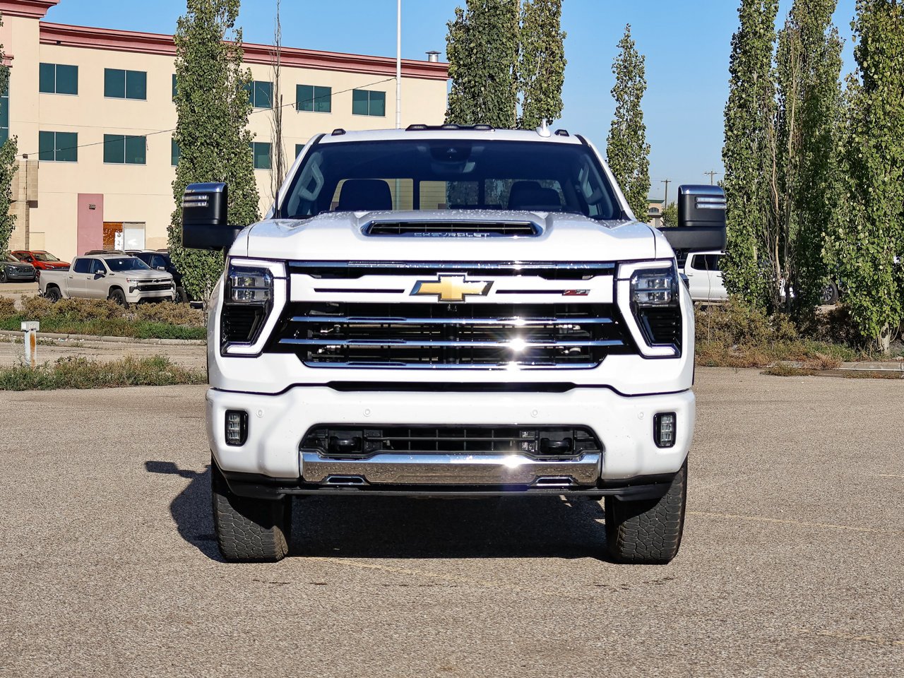 2025 Chevrolet Silverado 3500HD 4WD Crew Cab 159 LTZ White Sherwood Park - photo #2