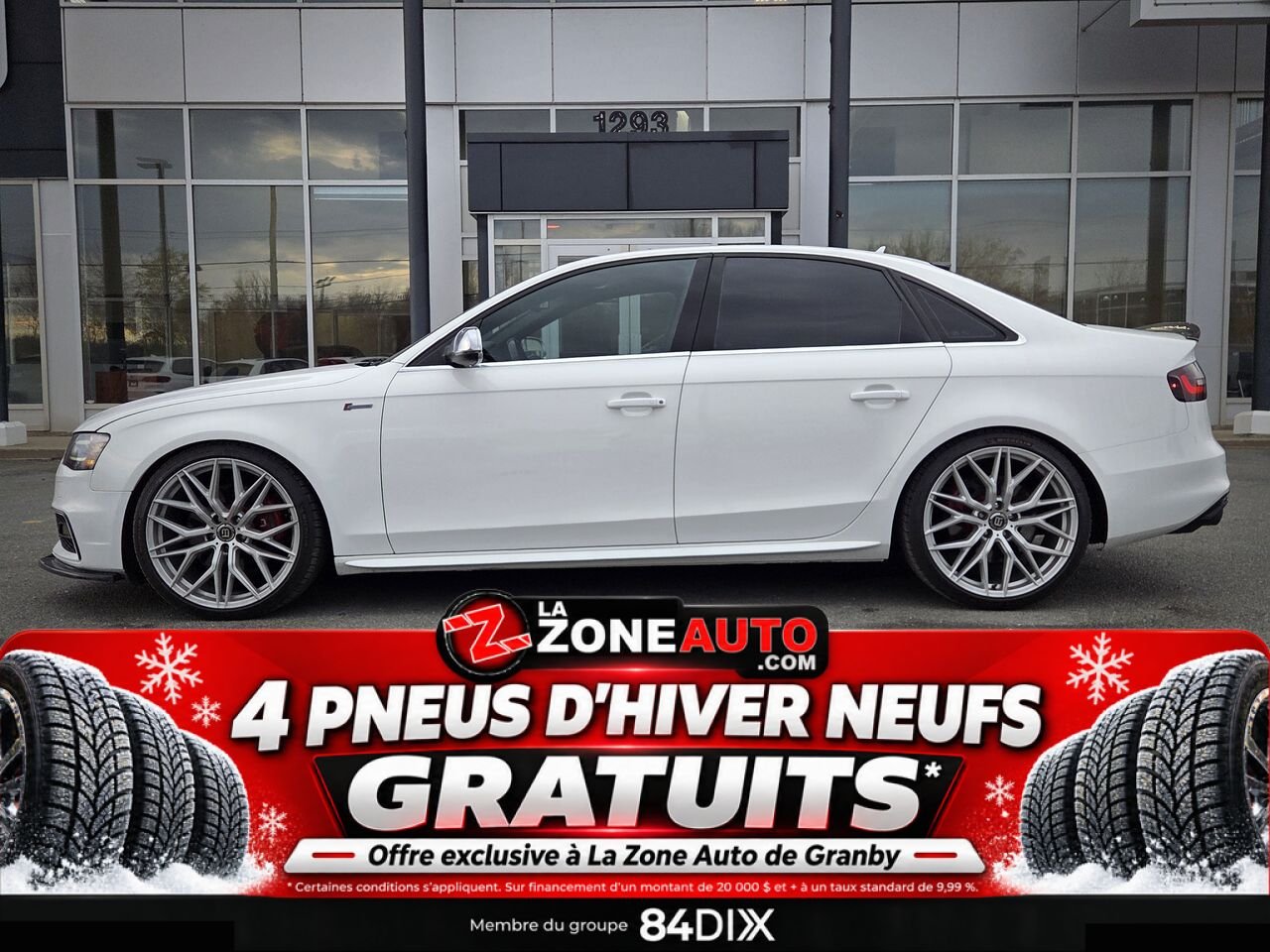 Audi S4 SHOWROOM 2013 Blanc Granby - photo #2