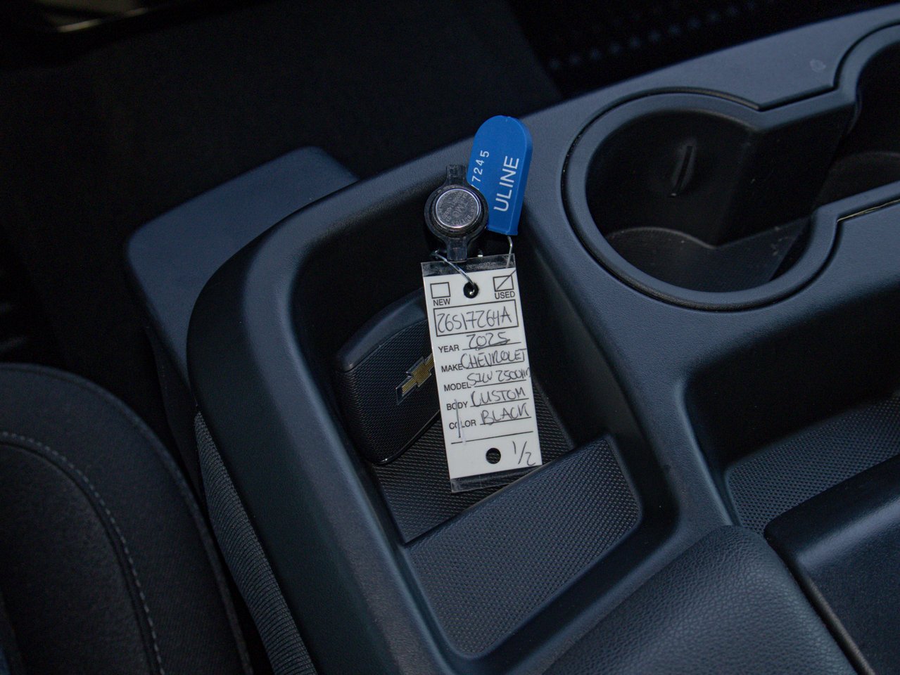 2025 Chevrolet Silverado 2500HD 4WD Crew Cab 159 Custom Black Sherwood Park - photo #32