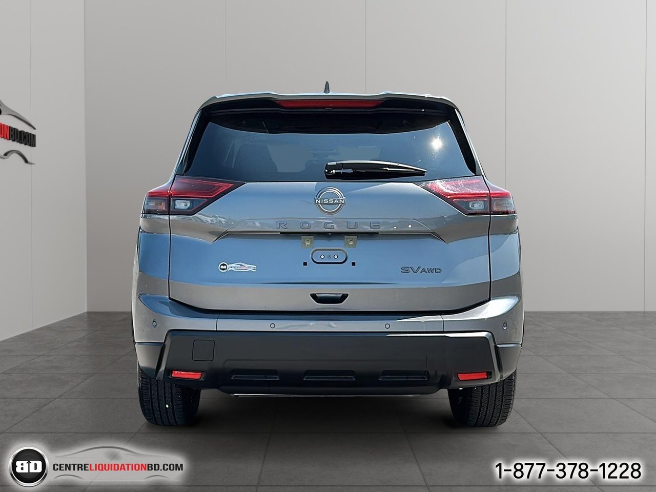 Nissan Rogue SV TI avec ensemble toit ouvrant | A8714 2024 Argent Granby - photo #6