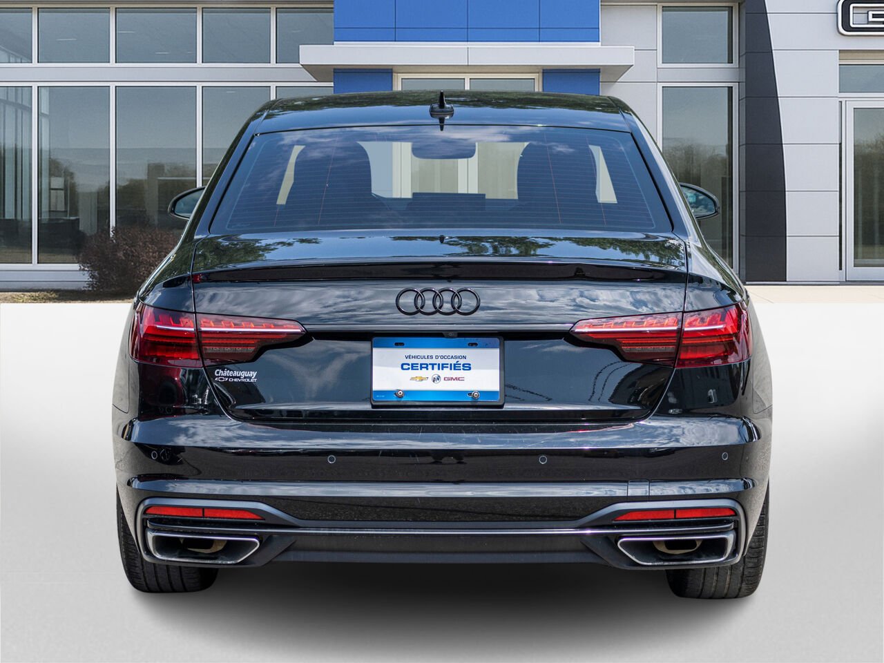 Audi berline A4 Progressiv 2.0 TFSI quattro 2020 Noir Châteauguay - photo #3