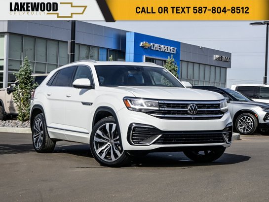 2020 Volkswagen Atlas Cross Sport Execline 4Motion 3.6L | Panoramic Sunroof White