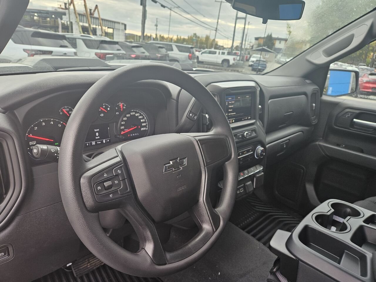 Chevrolet Silverado 1500 Custom Trail Boss cabine multiplace 4RM 157 po 2026 Blanc sommet Thetford Mines - photo #11