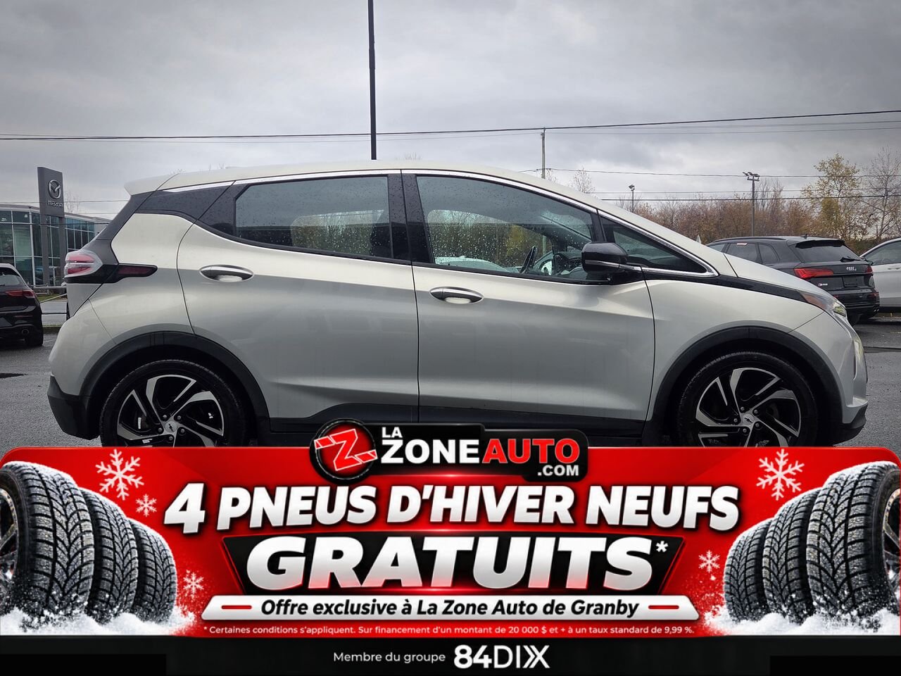 Chevrolet Bolt EV 1LT 2022 Gris Granby - photo #7