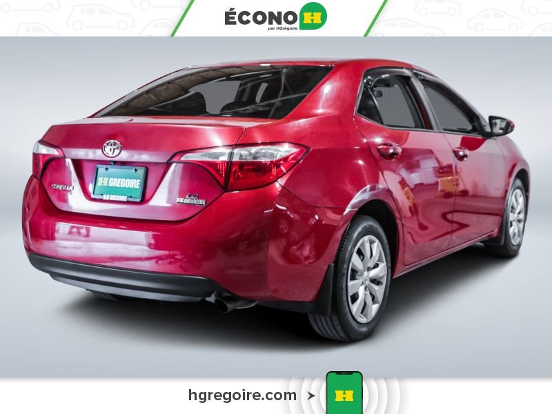 Toyota Corolla 2015 Rouge Saint-Eustache - photo #7