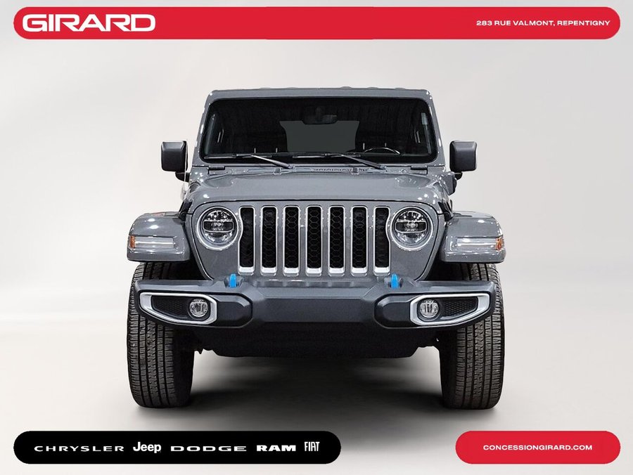 2022 JEEP WRANGLER 4XE UNLIMITED SAHARA Grey