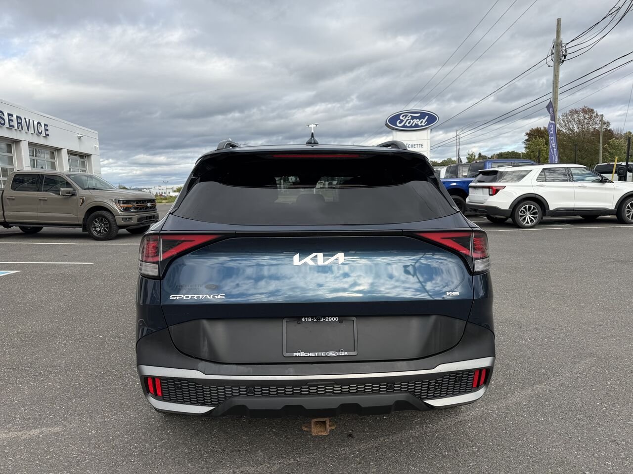 KIA SPORTAGE LX 2023 Bleu Montmagny - photo #2