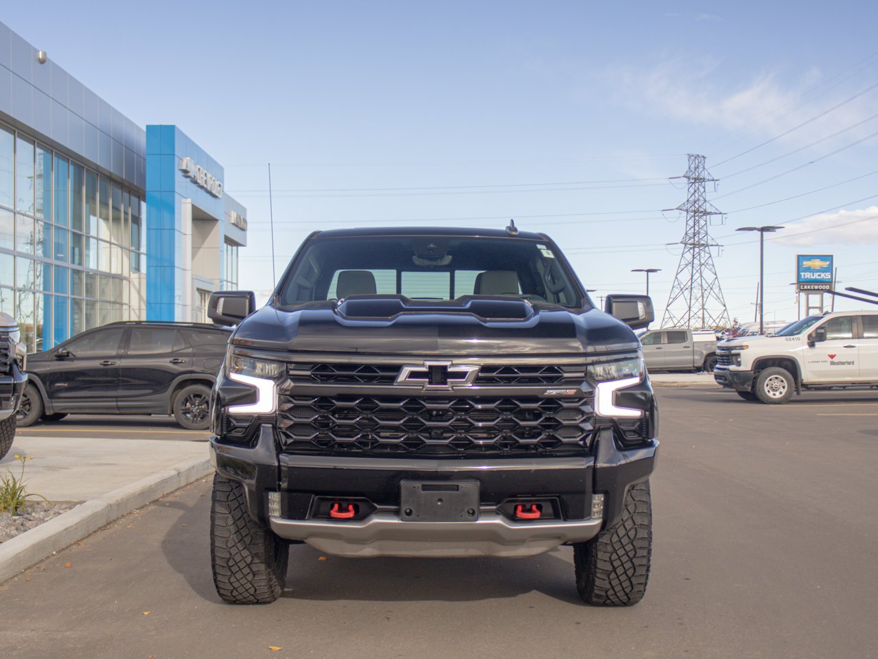 2024 Chevrolet Silverado 1500 4WD Crew Cab 147 ZR2 Black Sherwood Park - photo #2