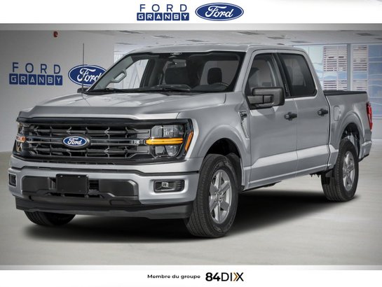 2026 Ford F-150 XLT cabine SuperCrew 4RM caisse de 5,5 pi Iconic Silver Metallic