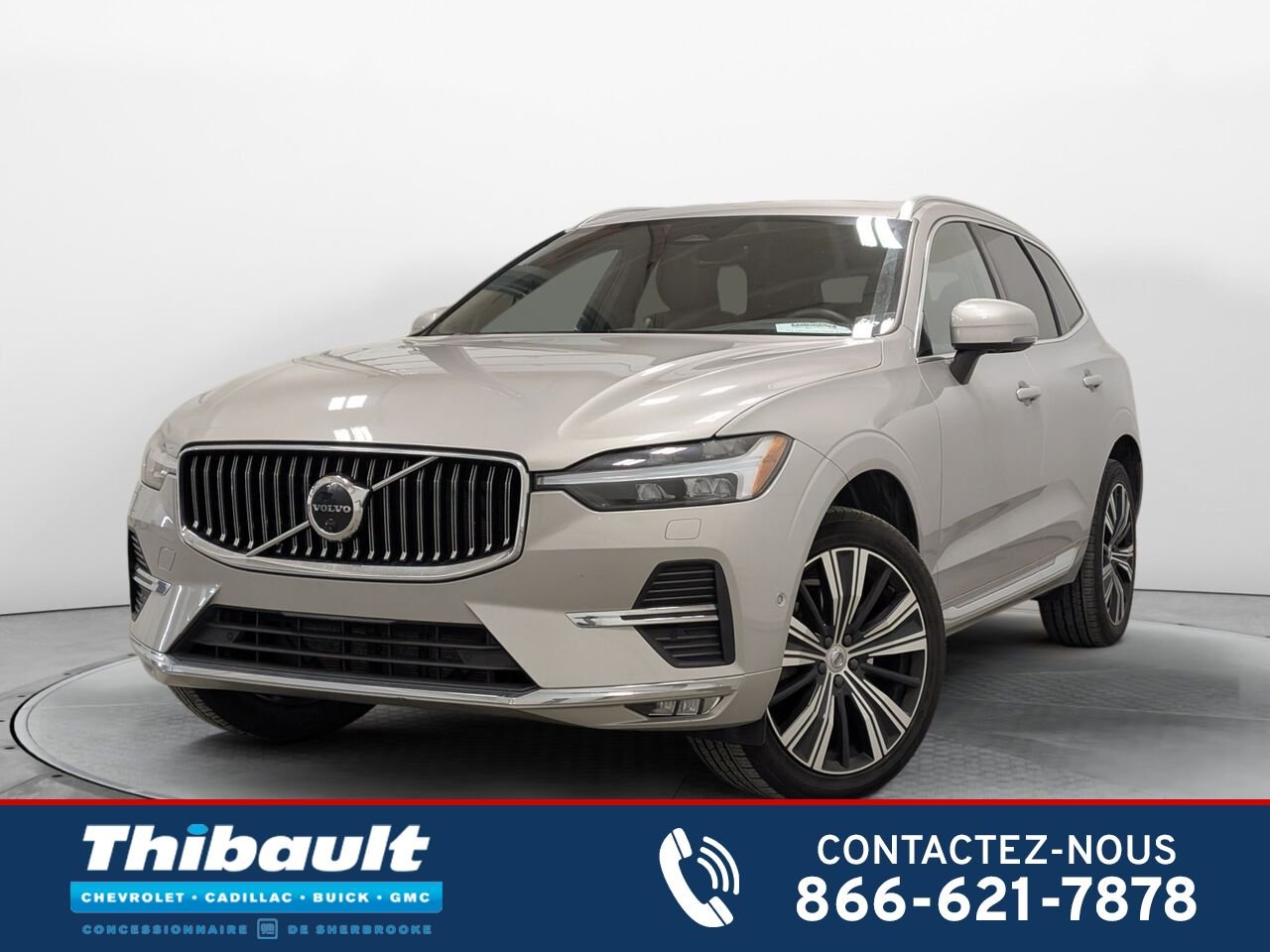 2023 VOLVO XC60 Ultimate Bright Theme AWD Toit Pano Sièges Chauffants Grey Sherbrooke - photo #0