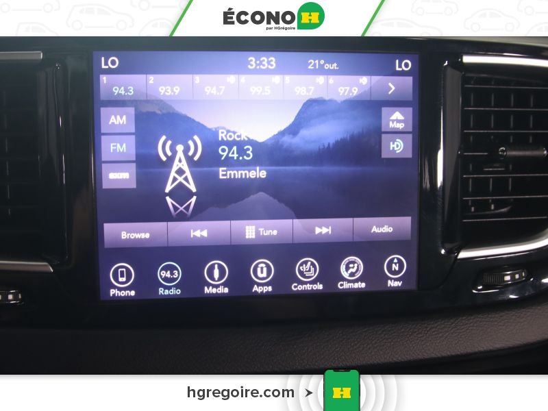 Chrysler Pacifica 820787 | Touring-L CUIR BLUETOOTH CAMÉRA MAGS 2019 Gris Laval - photo #10