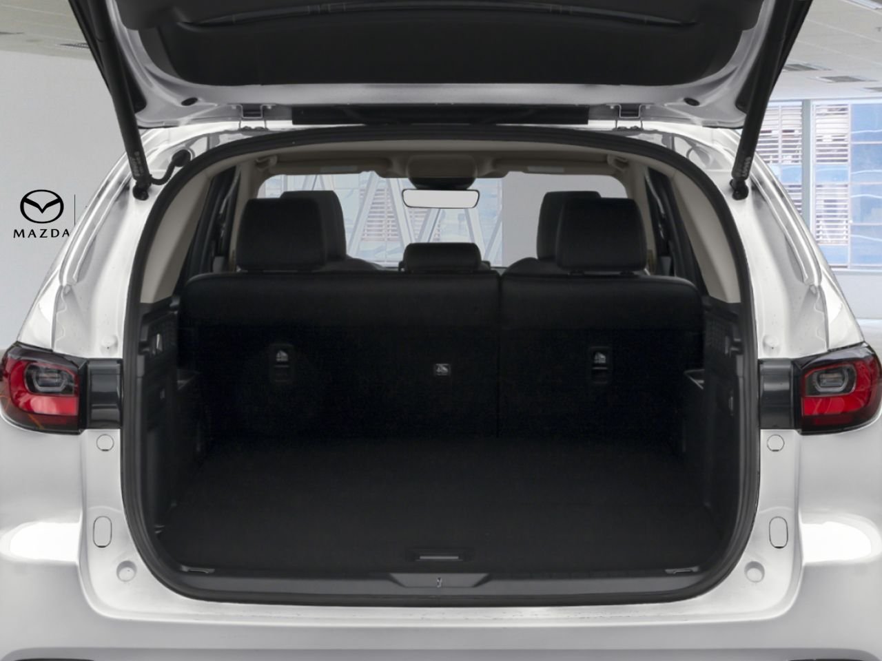 Mazda CX-70 hybride rechargeable 2026 Blanc rhodium métallisé Lac Mégantic - photo #9