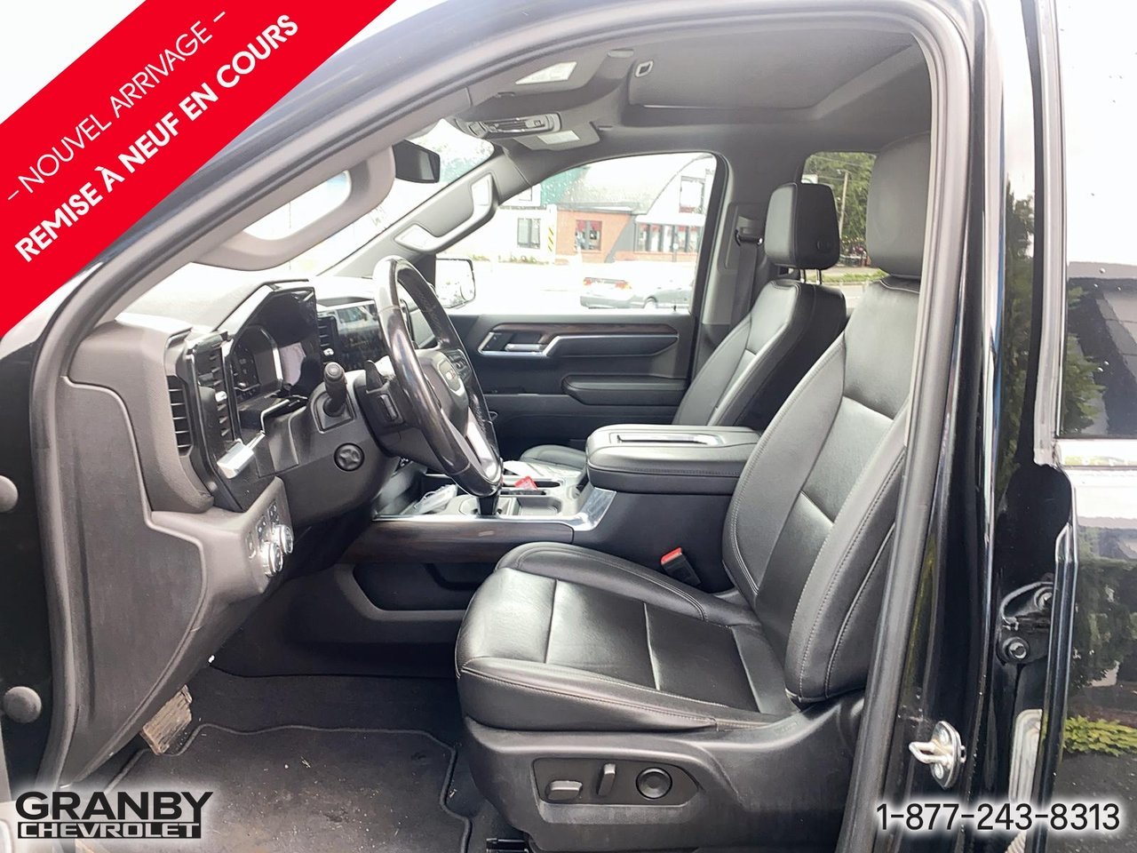 GMC Sierra 1500 SLT crewcab remorquage max boite 6.6 moteur 6.2 L | 26-1059A 2022 Noir Granby - photo #10