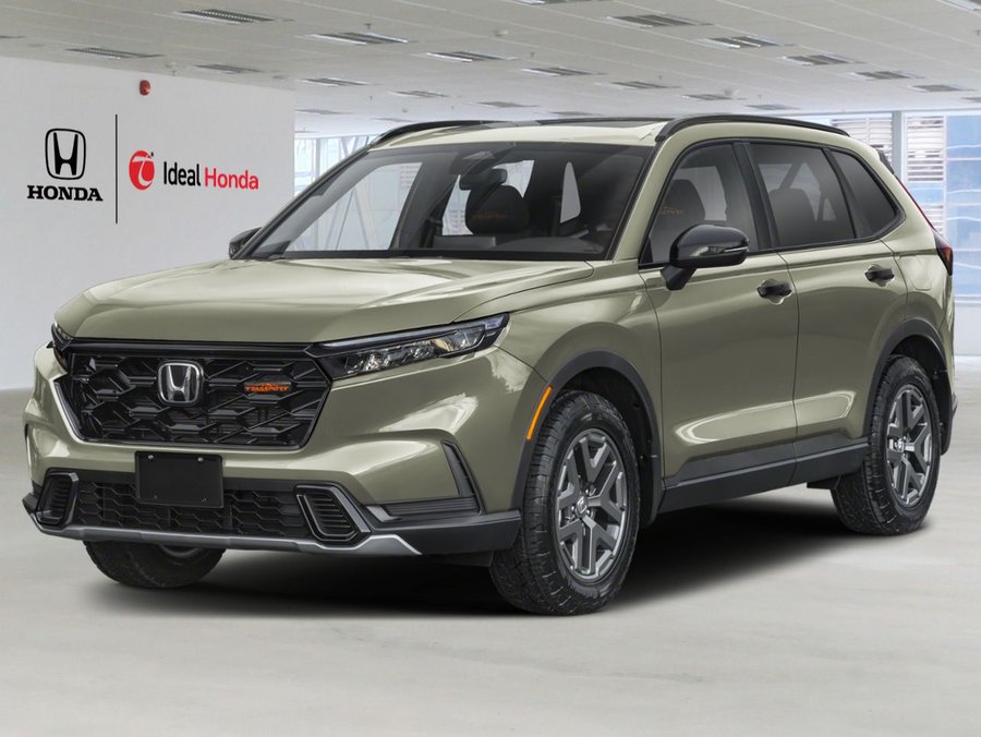 2026 HONDA CR-V Hybrid TRAILSPORT Ash Green Metallic