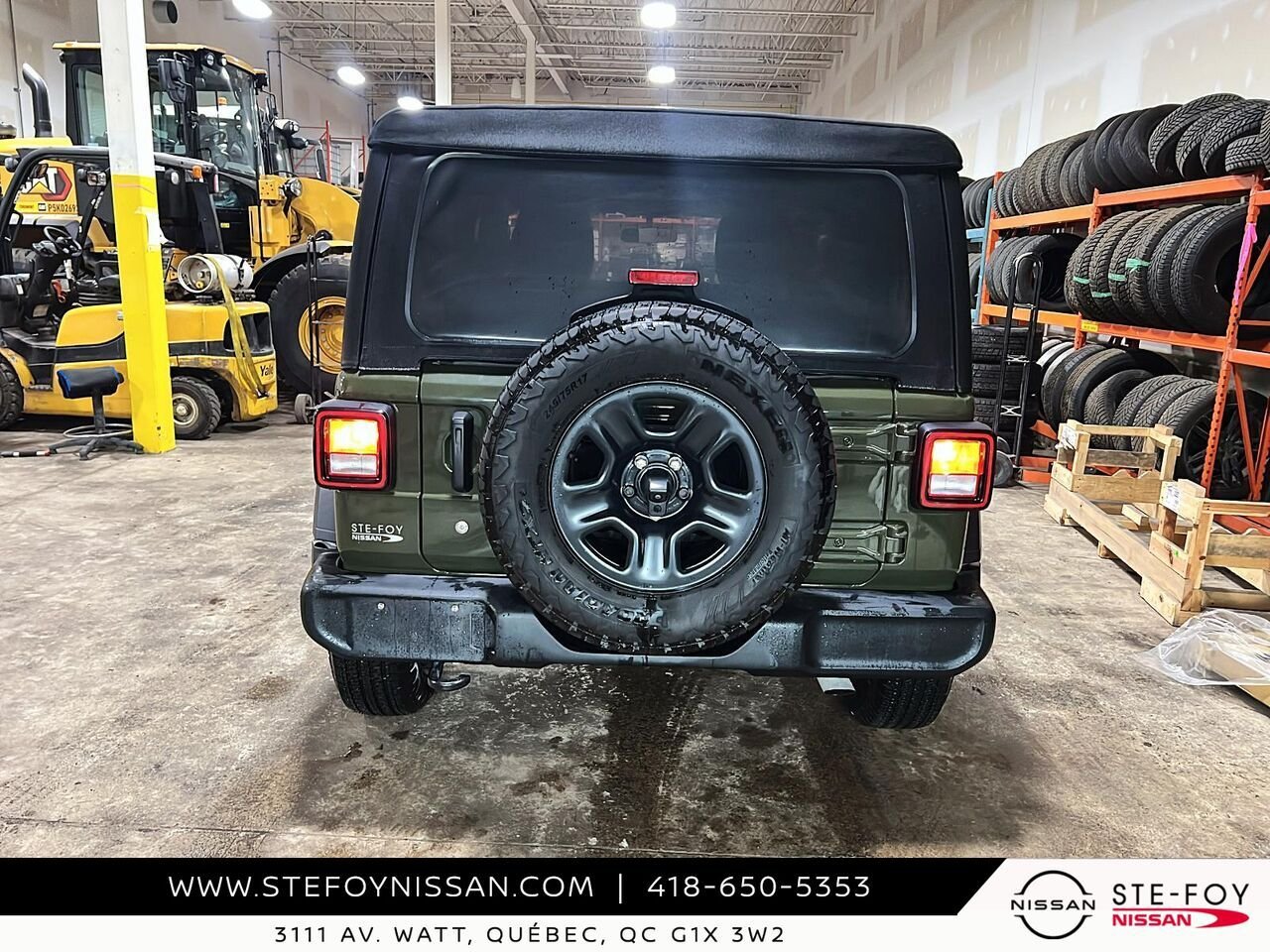 2024 Jeep Wrangler SPORT Green Ste-Foy - photo #2