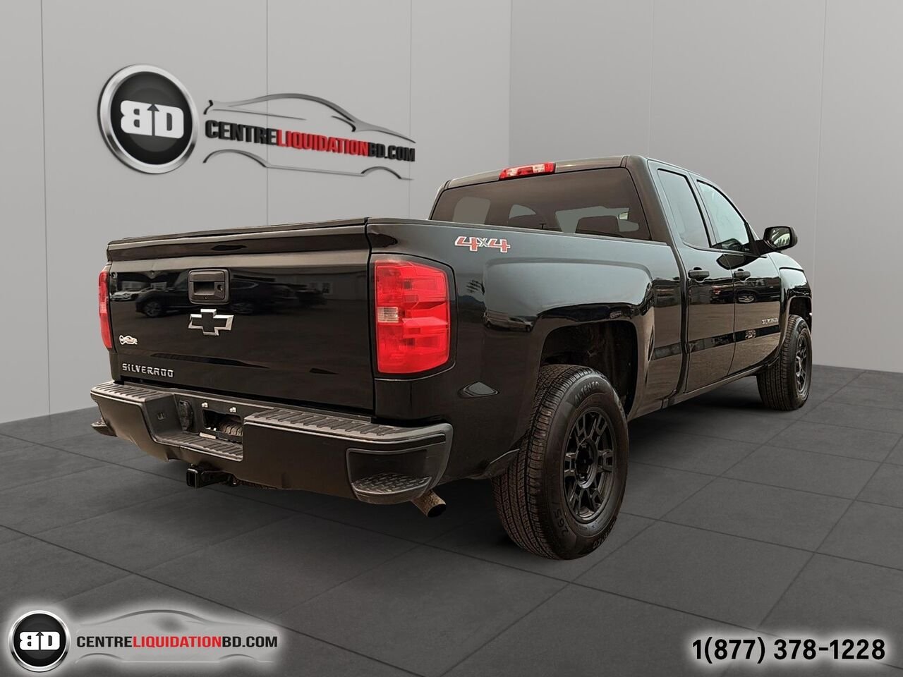 Chevrolet Silverado 1500 WT | BD0271 2017 Noir Granby - photo #5