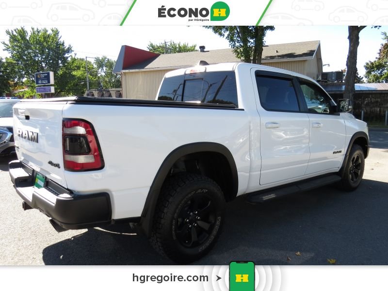 Dodge Ram V3591A | Rebel TOIT PANORAMIQUE + SIEGE CHAUFFANT 2021 Blanc Laval - photo #7