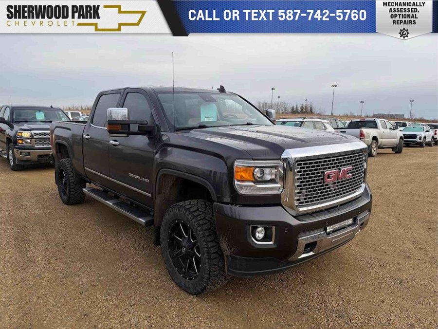 2015 GMC Sierra 2500HD Denali 6.6L Duramax | Deleted & Tuned Black