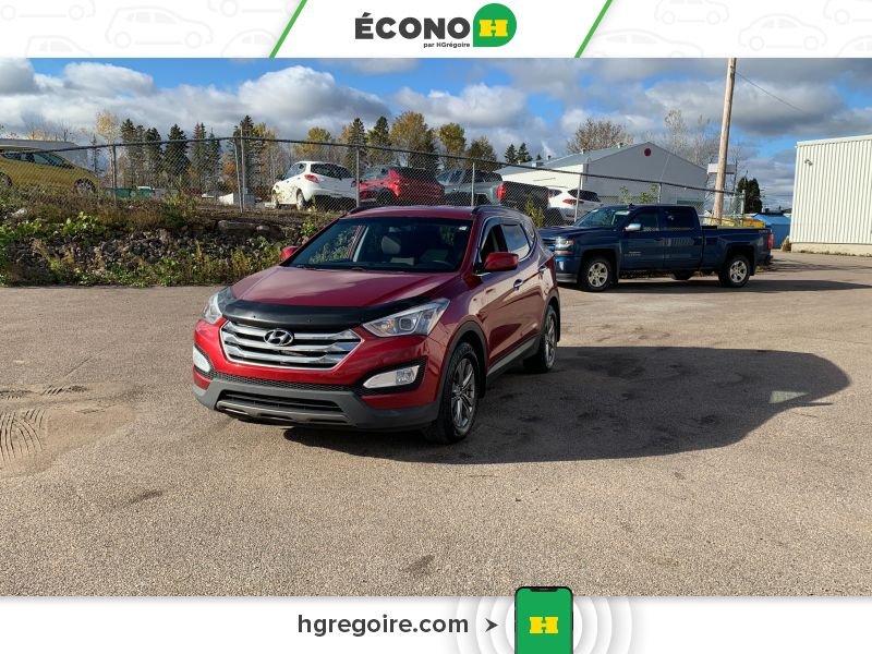 2016 Hyundai Santa Fe Red Laval - photo #2
