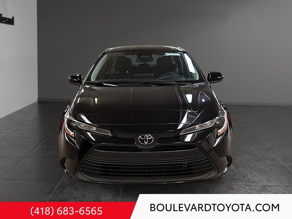 2025 Toyota Corolla 531715-47 | LE CVT Midnight Black Metallic Québec - photo #1
