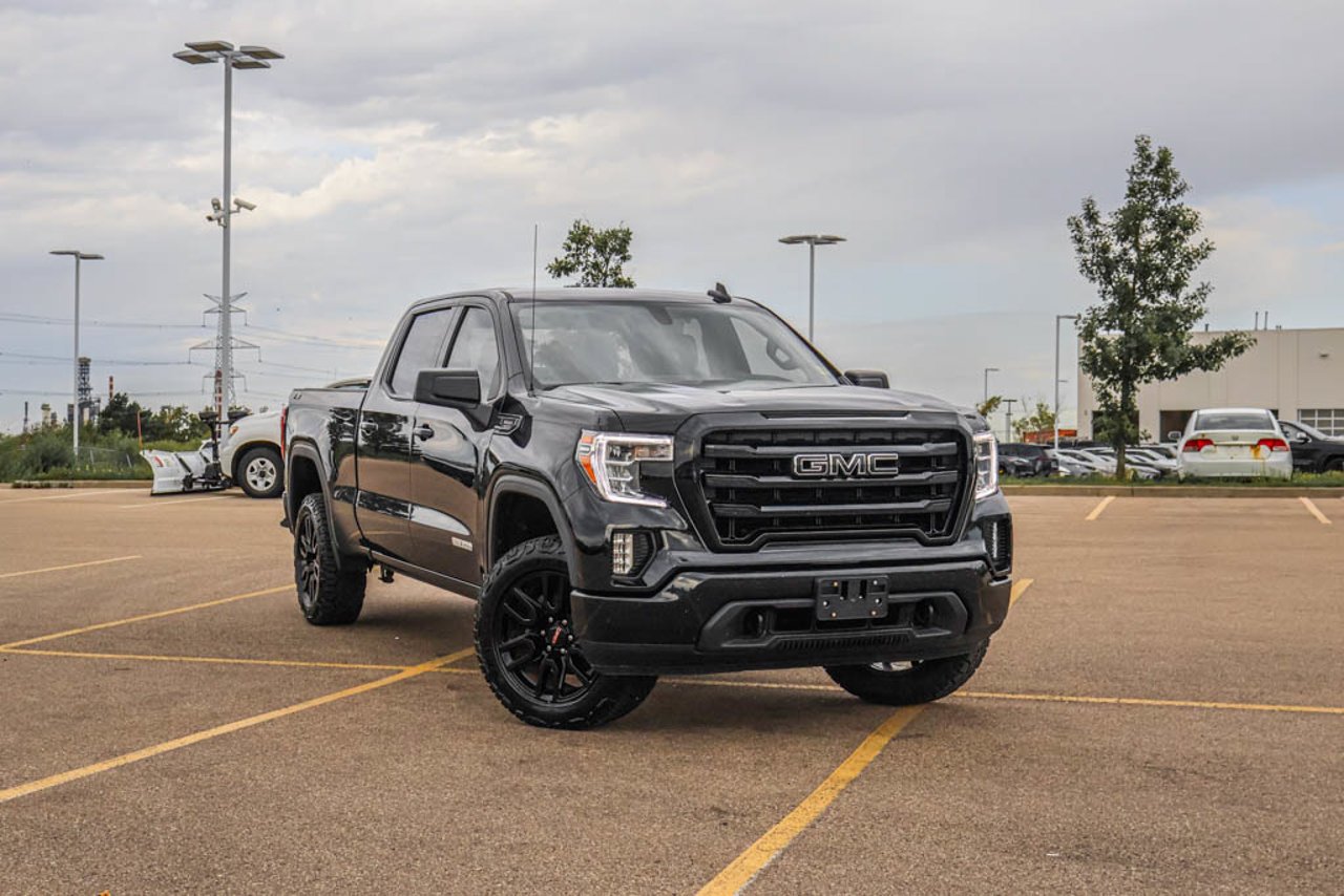 2021 GMC Sierra 1500 4WD Crew Cab 157 Elevation Black Sherwood Park - photo #1
