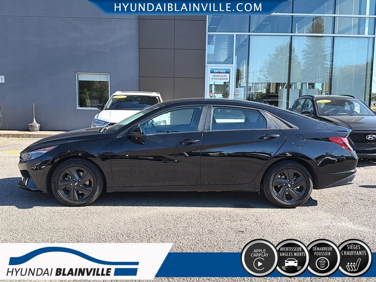 Hyundai Elantra 2021 Noir Blainville - photo #6