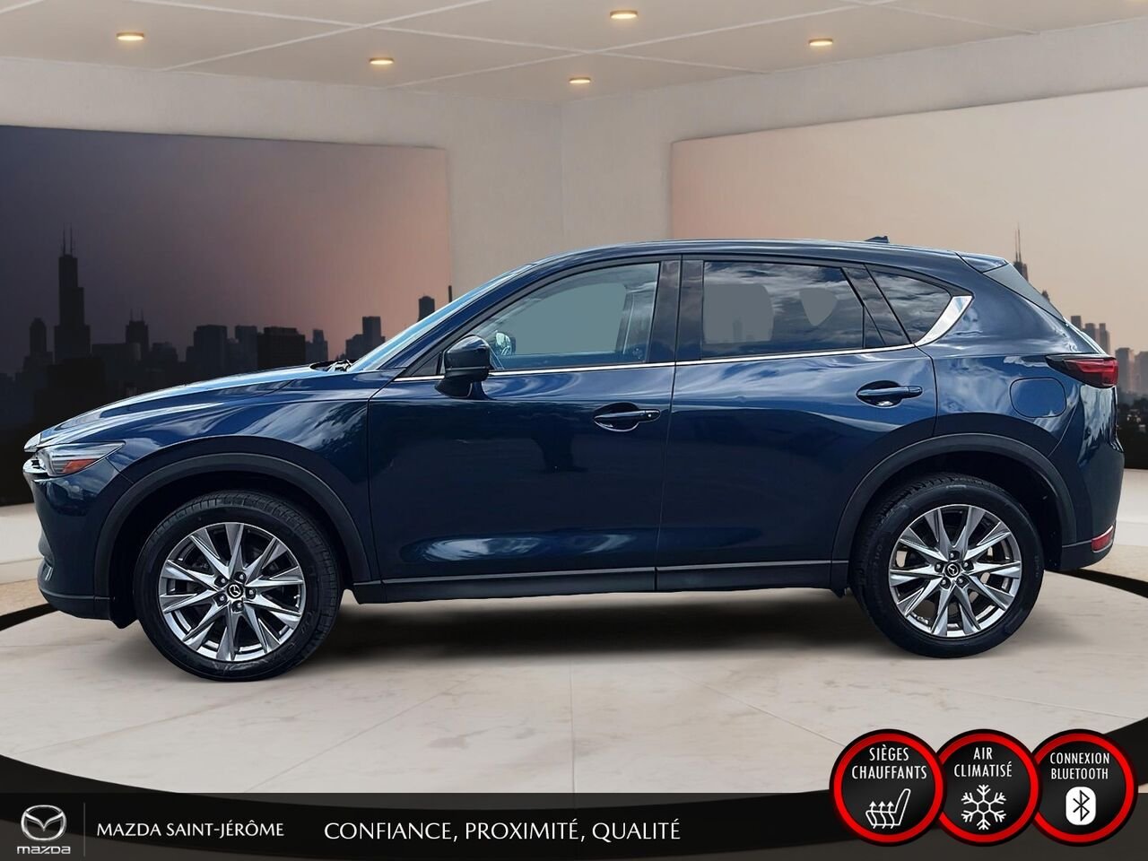Mazda CX-5 2019 Bleu Ste-Agathe des Monts - photo #10