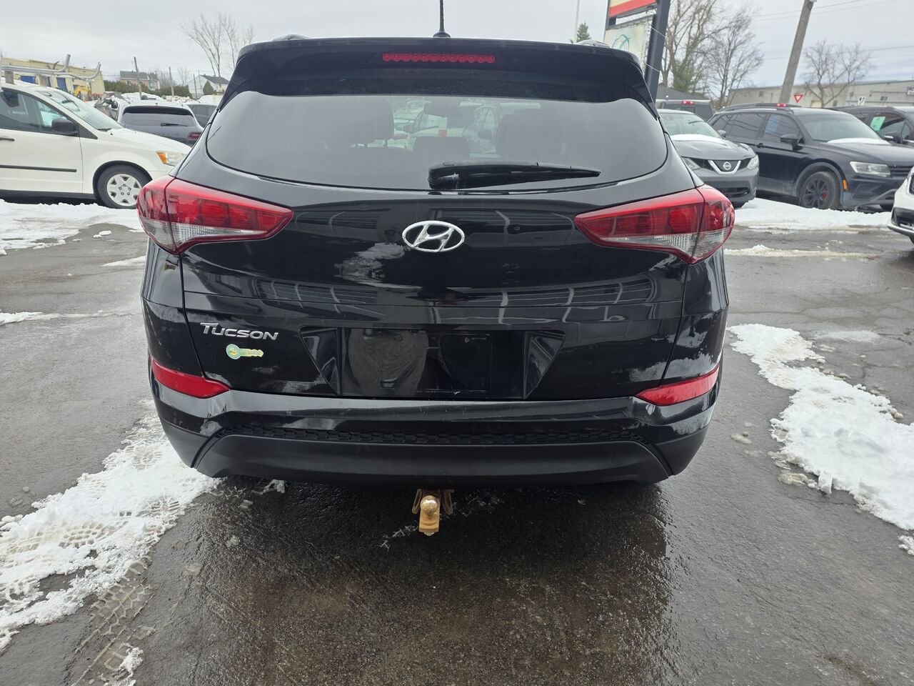 2017 Hyundai Tucson Black  - photo #4